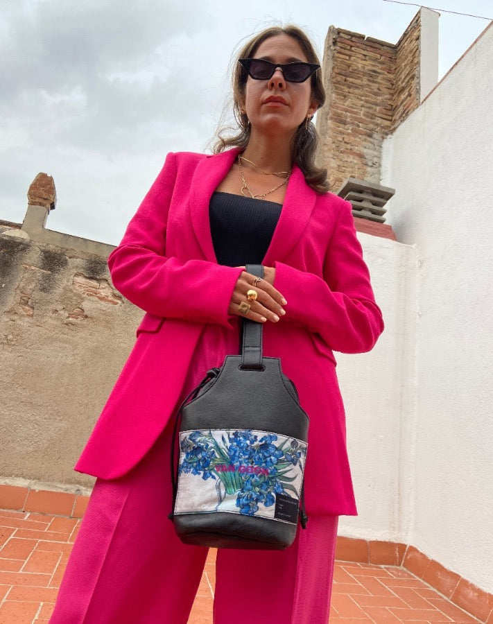 Bolso bombonera Emilia negro